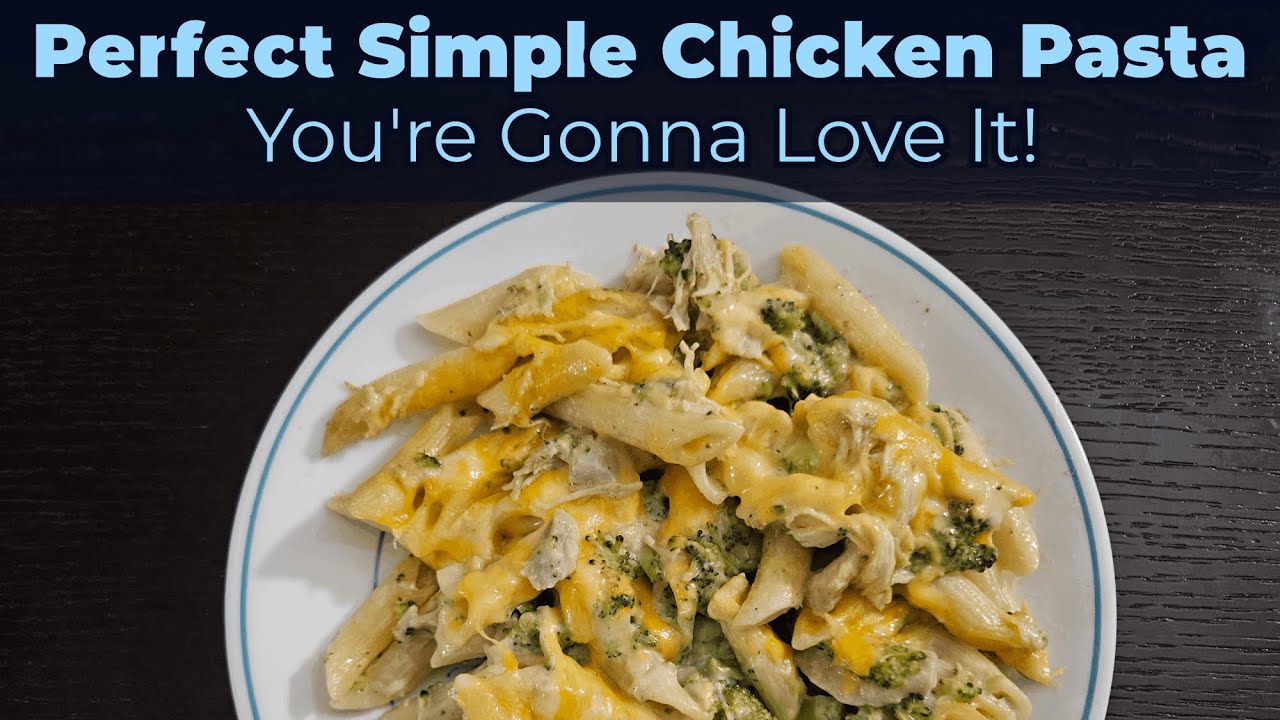 Chicken Alfredo Pasta Bake  A Perfect Weeknight Meal