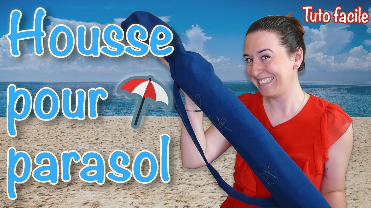 [Tuto] Une housse de parasol originale 🏖