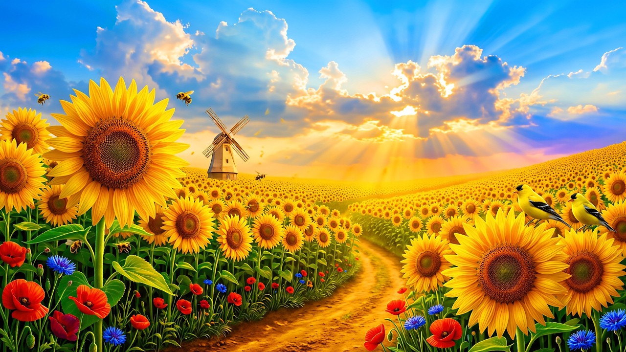 (No Ads) Morning Relaxing Music ☀️ Positive Energy & Calm Stress Relief - Calm Morning Music
