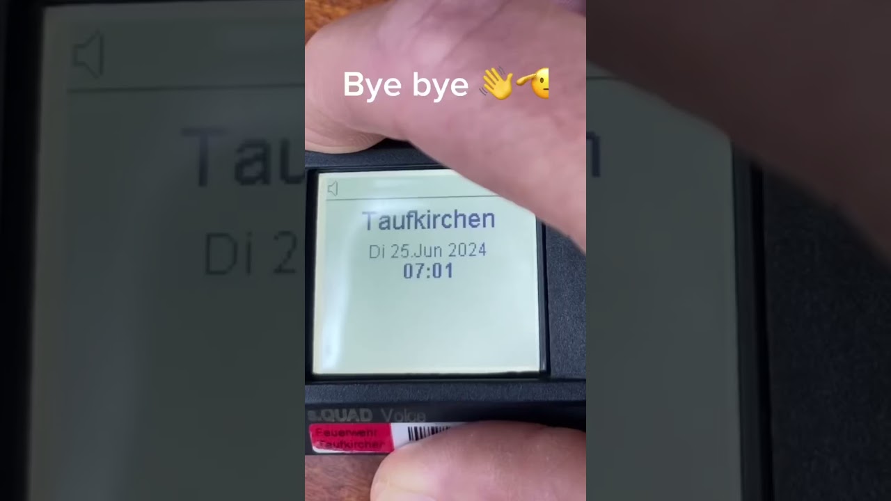 Deine Feuerwehr stellt auf digitale Melder um 🫡😢👋