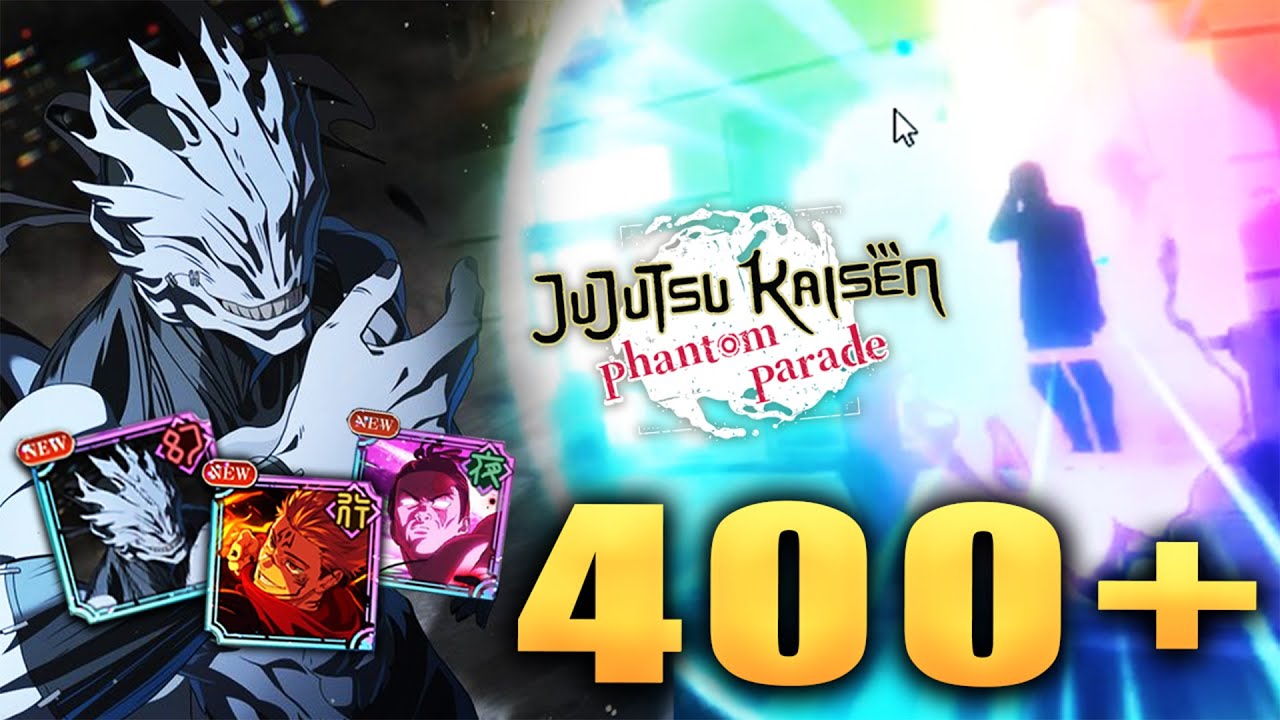 NAAAH I CANT BELIEVE THIS HAPPENED! GLOBAL ANNIVERSARY 400+ SUMMONS! (JJK: Phantom Parade)