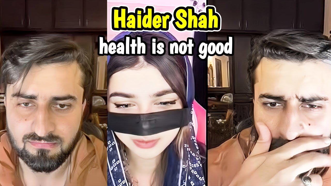 Haider Shah health is not good 💔 | Live with Haider & Kainat 