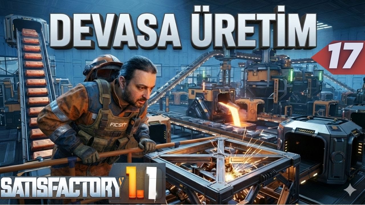 Mega Fabrika Kurulumu Part 1 Ağır Mod&uuml;ler &Ccedil;er&ccedil;eve !  | Satisfactory T&uuml;rk&ccedil;e Rehber l B&ouml;l&uuml;m 17