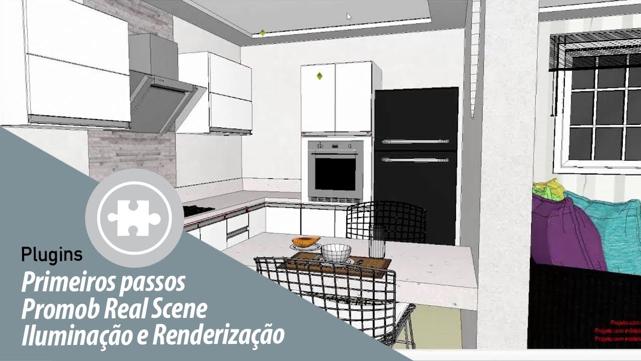 Project | Primeiros passos Promob Real Scene - Iluminação e Renderização