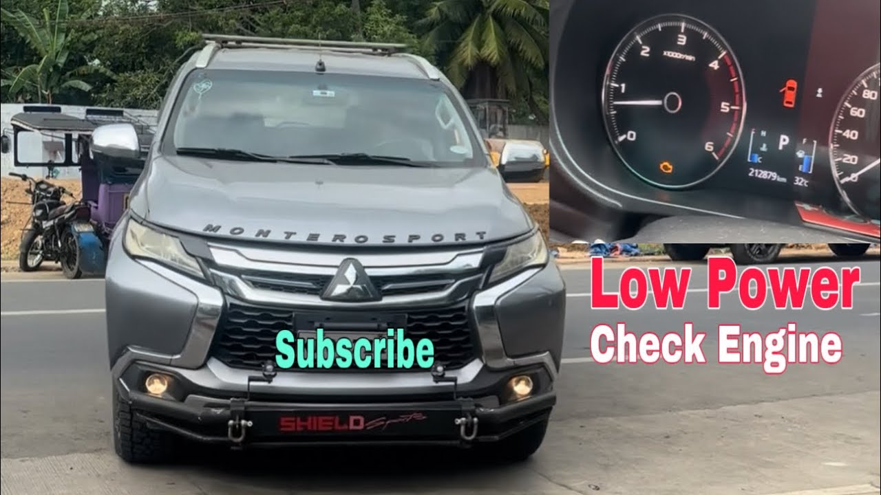 MITSUBISHI Montero 2018 Low Power How to Diagnose and Solve