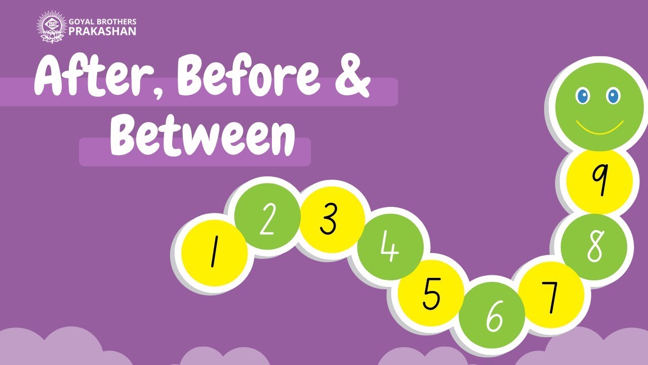 After, Before & Between | Class 1 | Illustrative Series | Goyal Brothers Prakashan