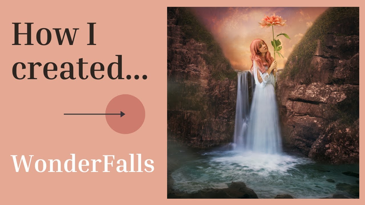 WonderFalls: Как я создал это концептуальное художественное фотокомпозицию.