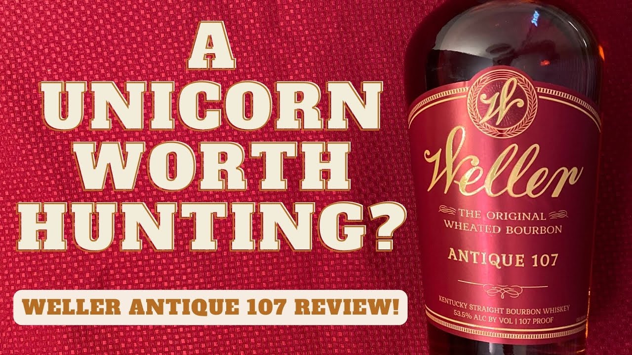 Weller Antique 107 Bourbon Review | Is It Worth All The Hype? | Let's Crack Open A Unicorn!