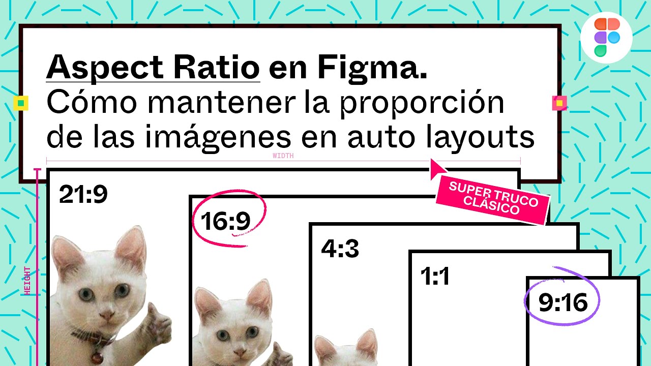 Aspect Ratio en Figma. Cómo mantener la proporción de las imágenes en auto layouts