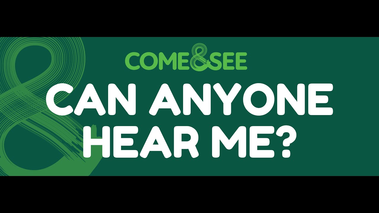 Can anyone hear me? Session 1 - Revival Fellowship Convention - Come and See - Adelaide 7 June 2025