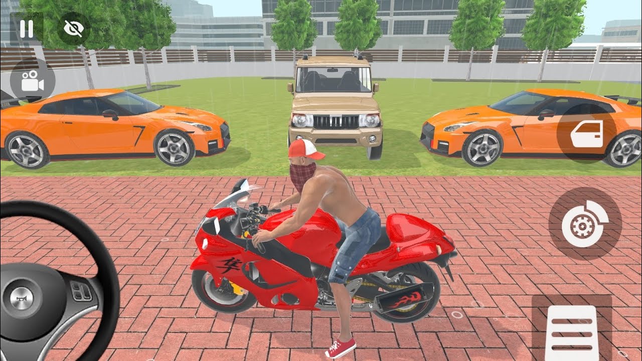 Franklin order by 1️⃣ supercar & 2️⃣Bolero Indian 🇮🇳 bike|theft aura simulator 🎮