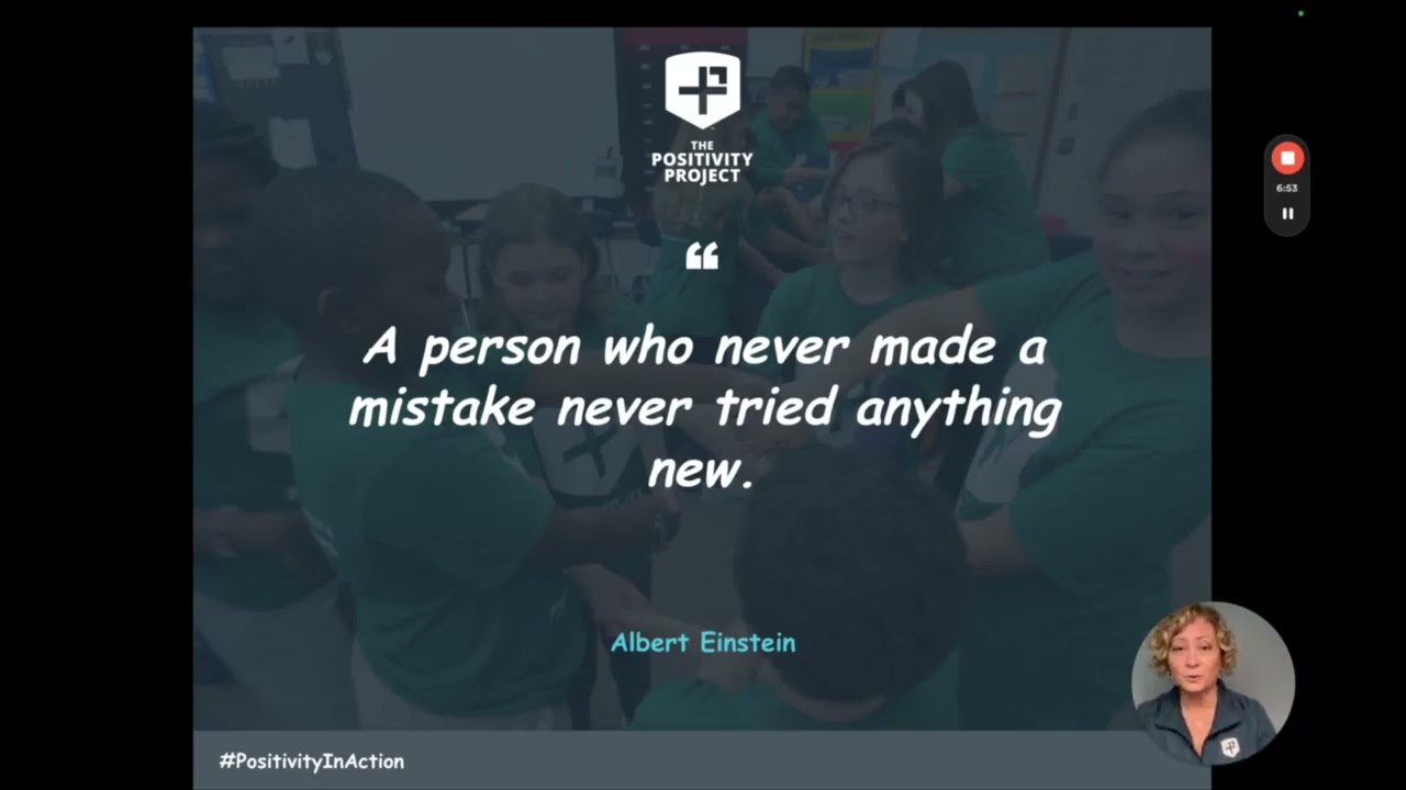 Tier 1 Demo - Grade 3 - Positivity Project