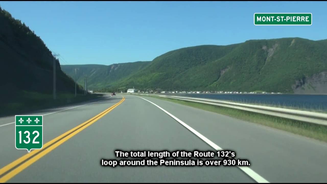 Route 132 Coastal Drive (Part 1), Gaspe Peninsula, Quebec
