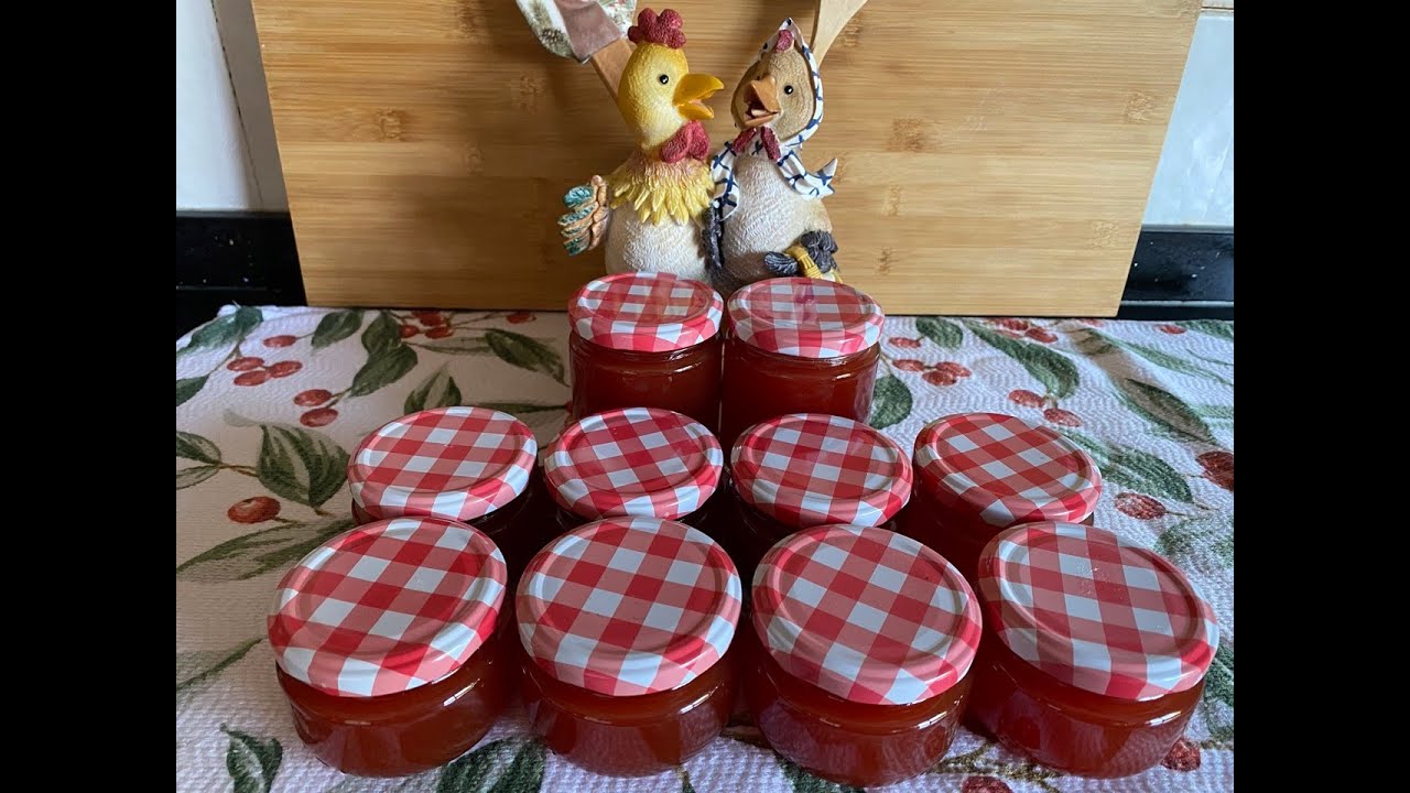Mermelada de tomate, receta de mi abuela/Tomato jam, my grandmother's recipe/Варенье из помидоров