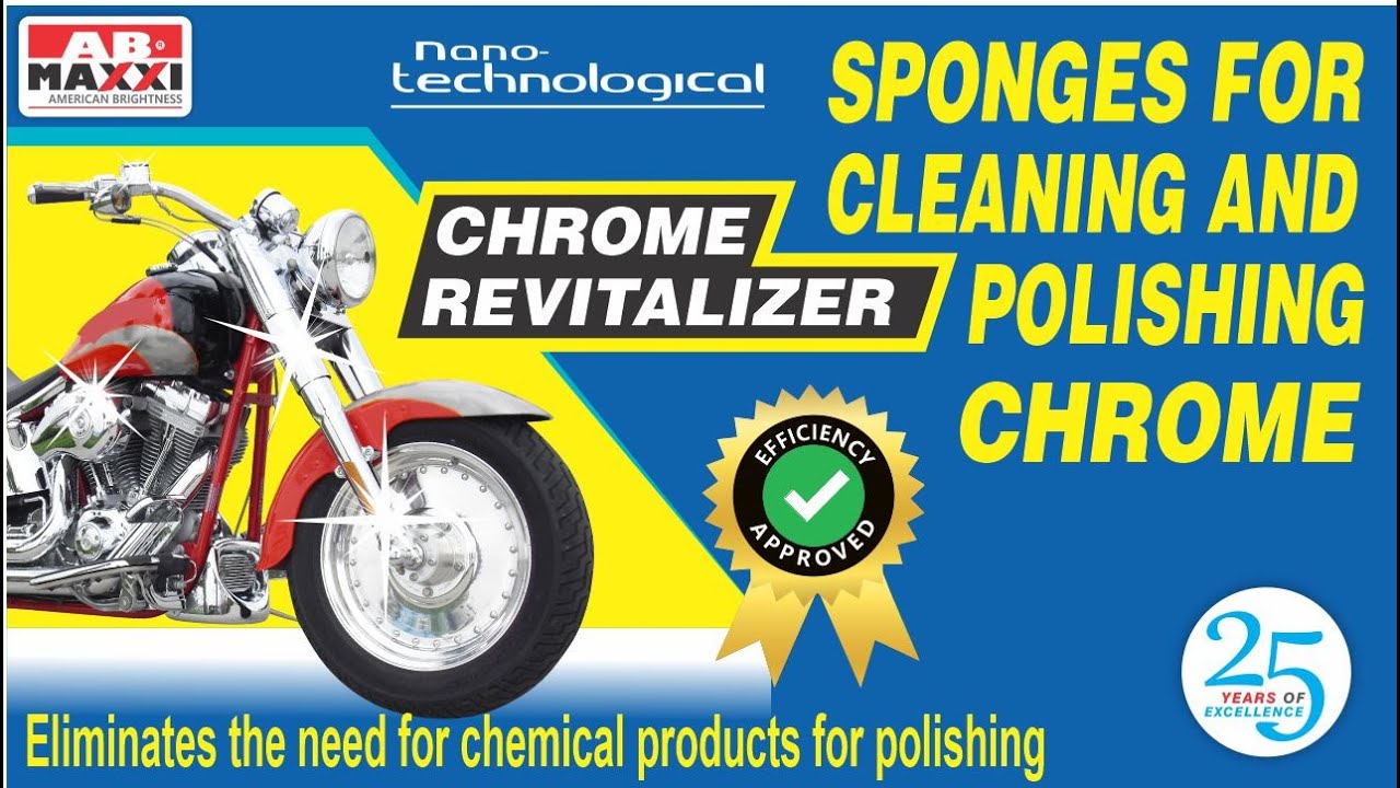 REVITALIZER CHROME MOTO ABMAXXI - NANOTECHNOLOGICAL INNOVATION
