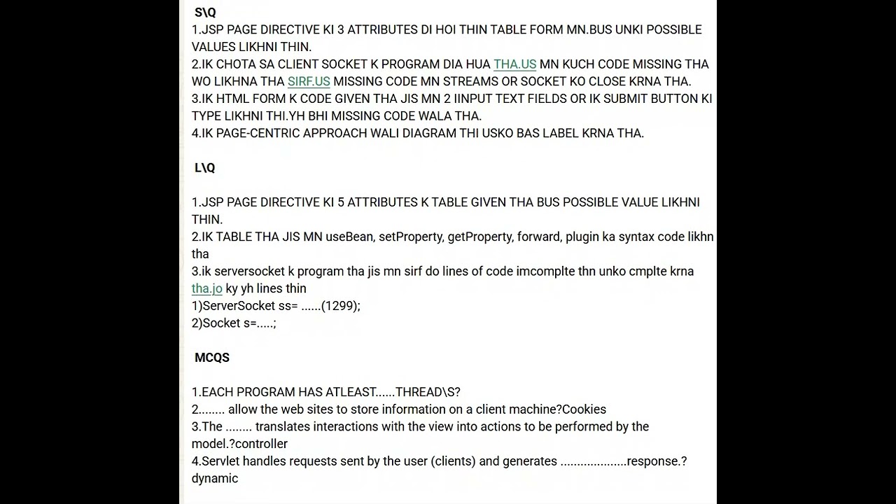 CS506 Finalterm Current Paper | CS506 Most repeated Questions | CS506 Finalterm to the point topic