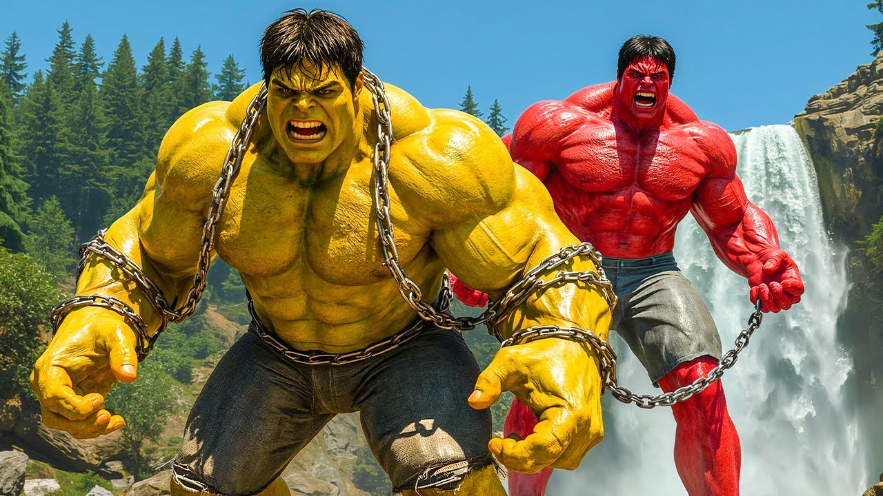 RED HULK vs GOLD HULK EPIC BATTLE! However,  HULK Unexpected SAVE Changes Everything!