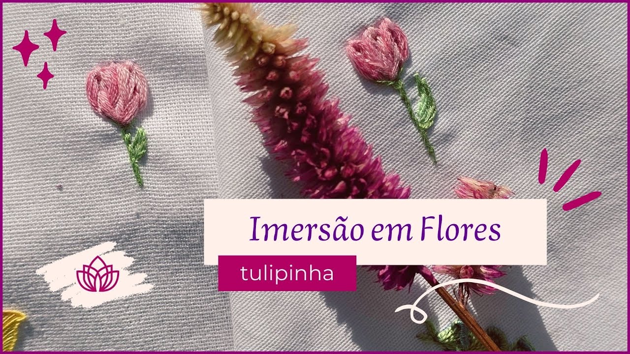 Imersão em Flores (aula 2) - Tulipinha