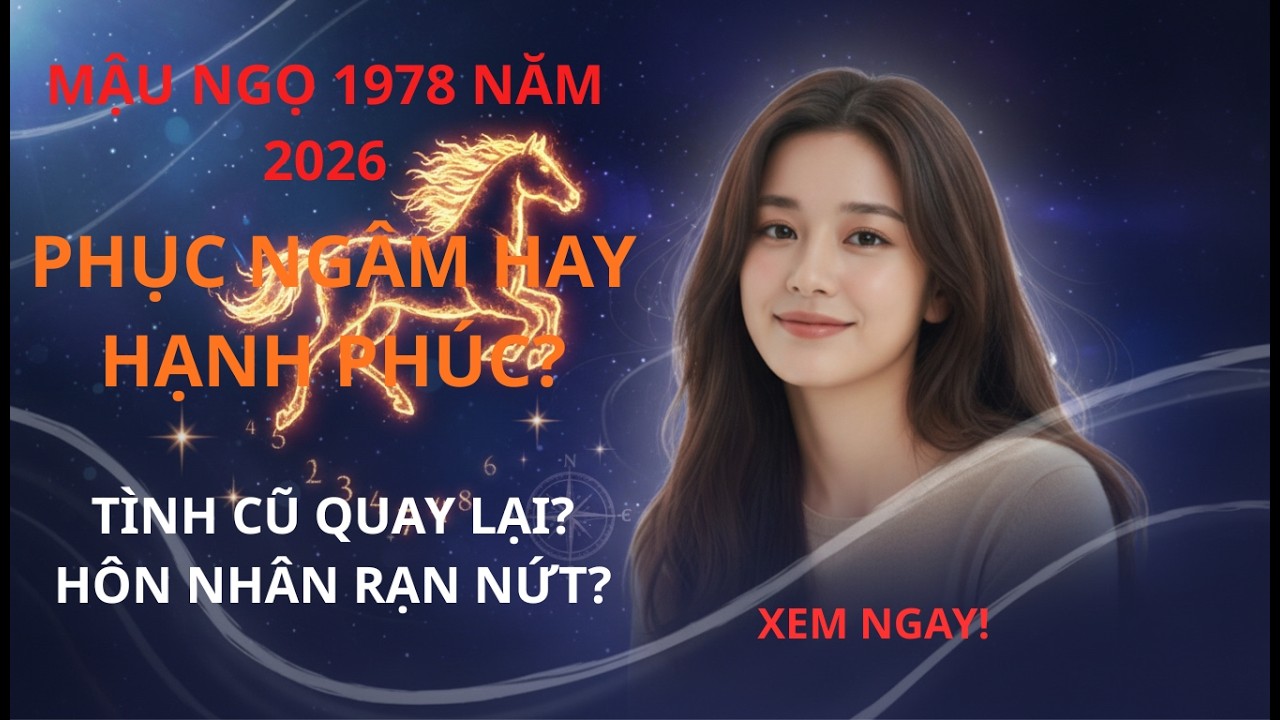 Tuổi Mậu Ngọ 1978 Năm 2026: Tình Cũ Có Quay Lại? Đào Hoa Hay Thử Thách?