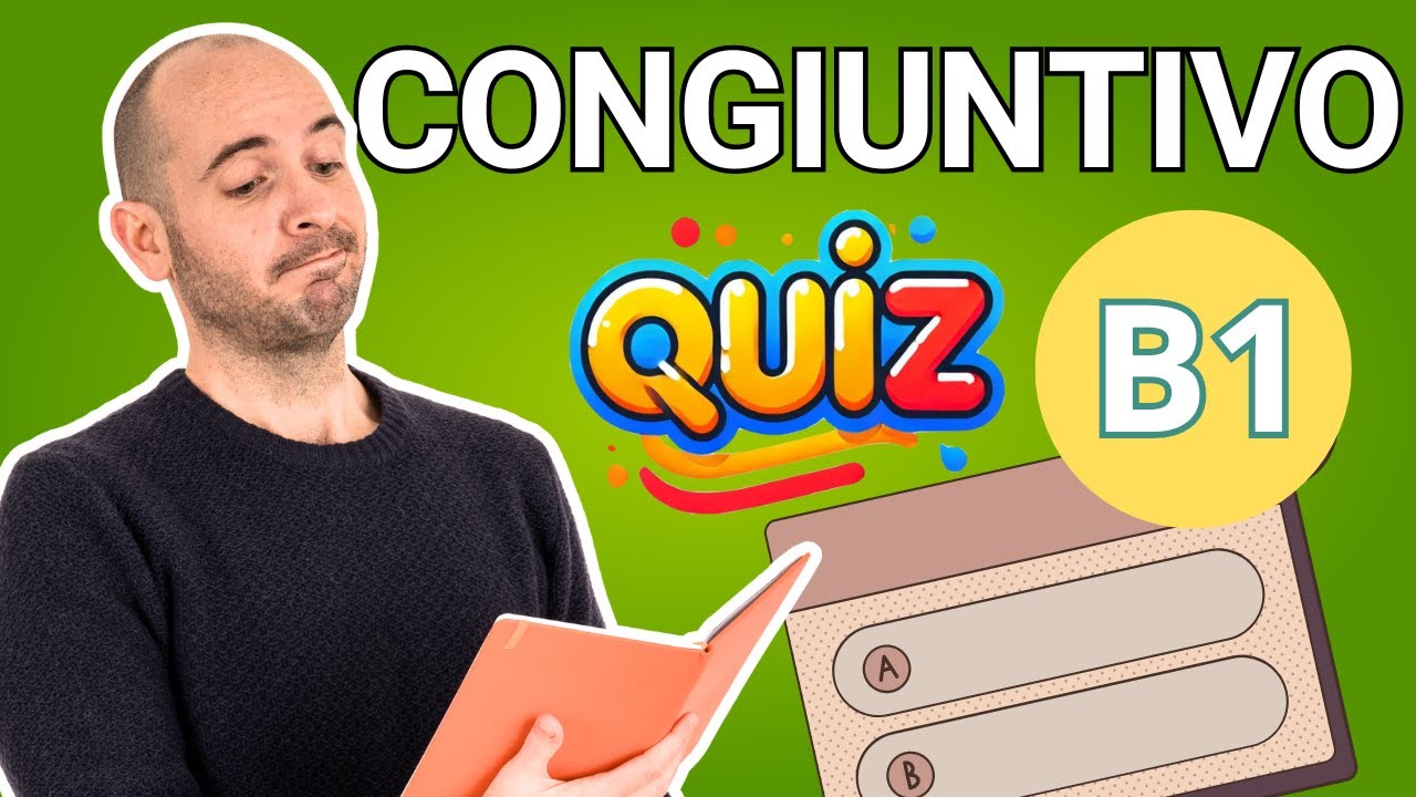 QUIZ sul CONGIUNTIVO (livello B1) | Impara l'italiano con Vaporetto Italiano