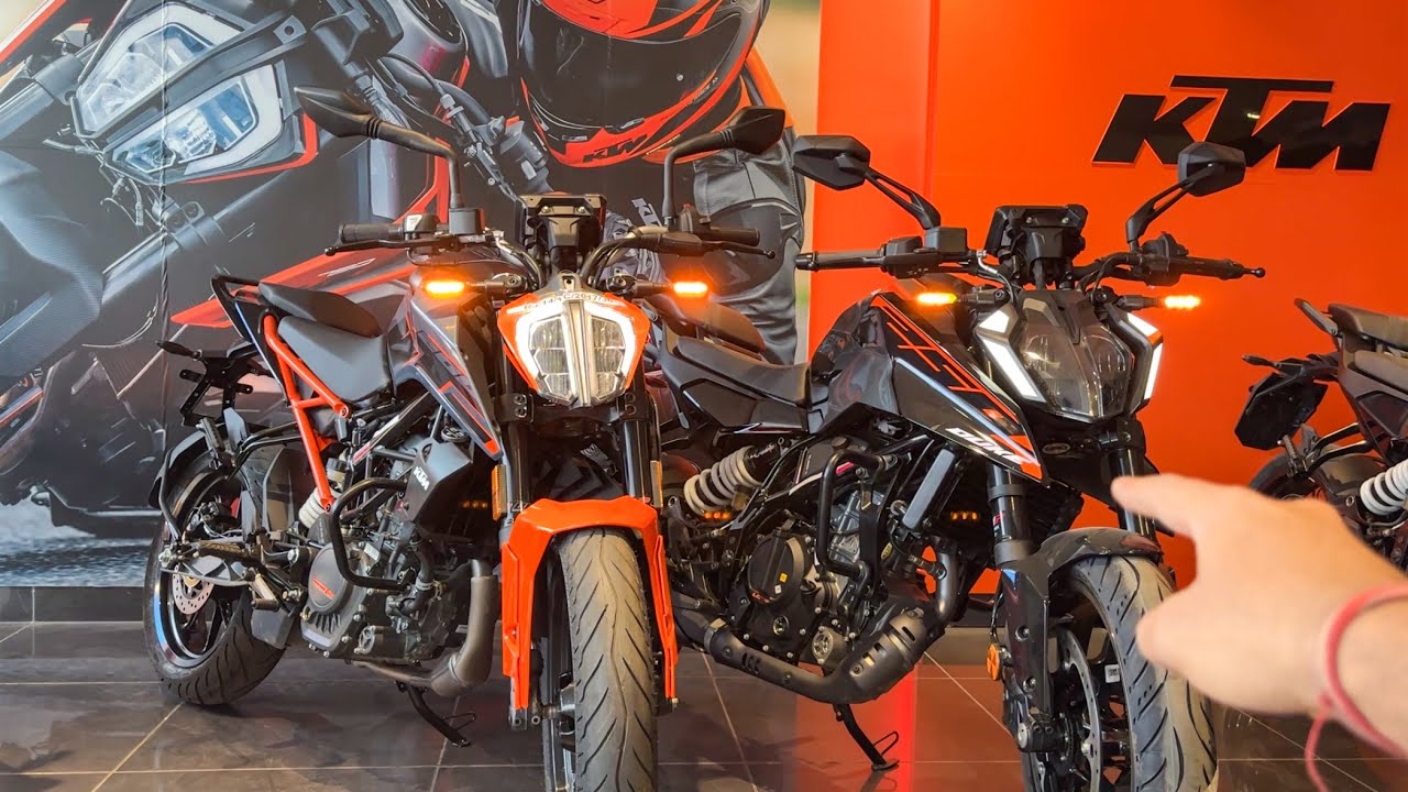 2025 All New KTM Duke 200 vs Duke 250 New Model Full Comparison