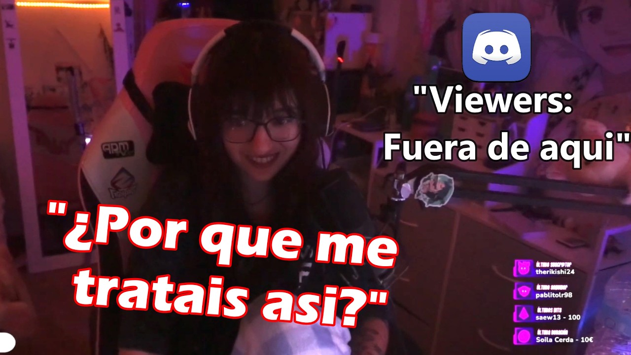 Morphains es ECHADA de su server de DISCORD por sus viewers xD