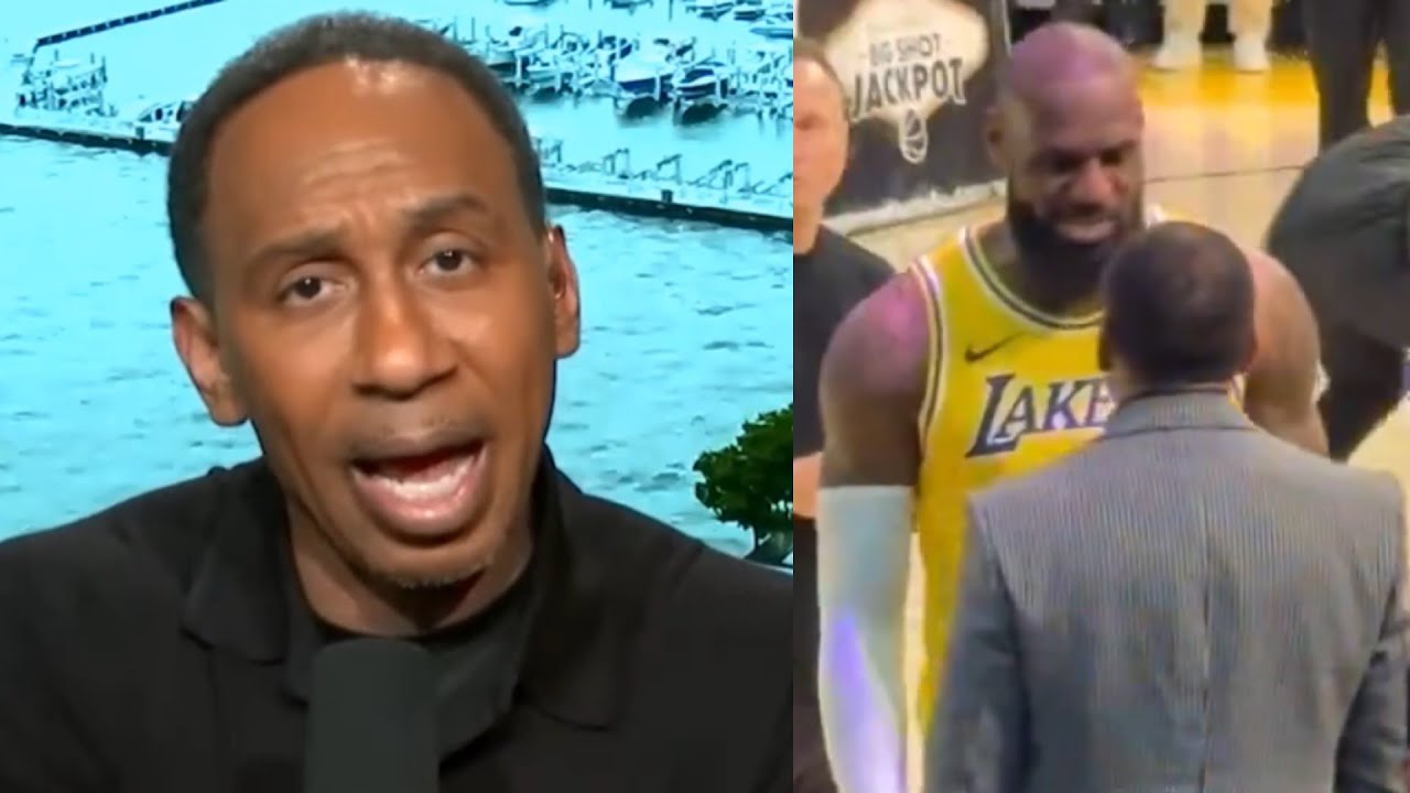 Stephen A Smith says he would've swung on LeBron James if he put his hands on him