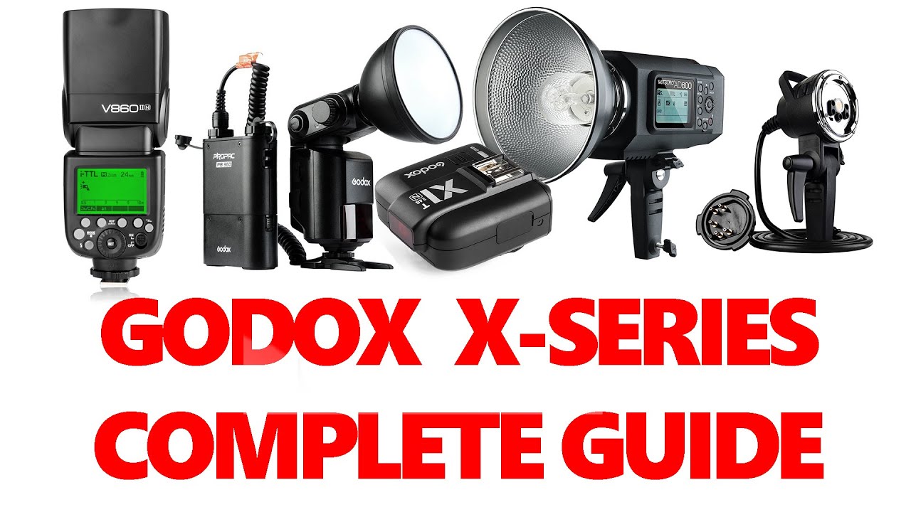 ОБЗОР ВСЕЙ СЕРИИ GODOX X &mdash; AD600 &mdash; AD360II &mdash; V860II &mdash; TT685 &mdash; X1