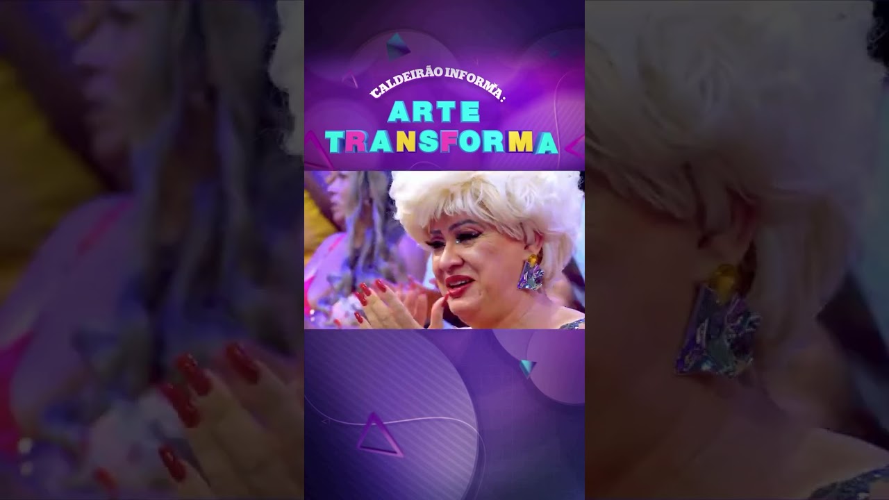 Rafael Diego no Caldeirão com Mion - A Arte Transforma - Rede Globo
