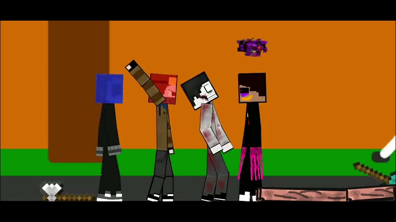 Jeff The Killer & Eyeless Jack & Ticci Toby VS Siren Head VS AML-031-A
