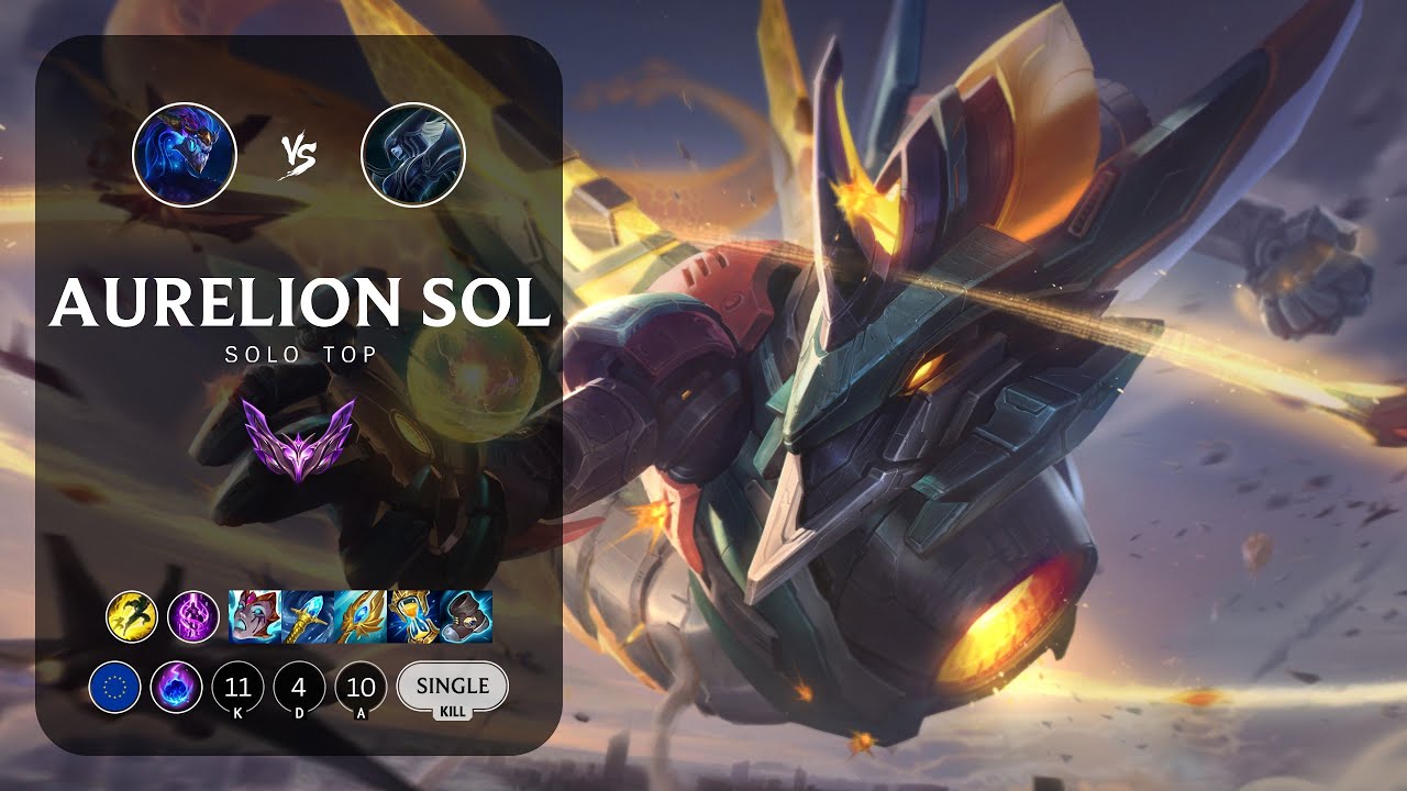 Aurelion Sol Top vs Lissandra - EUW Master Patch 13.24