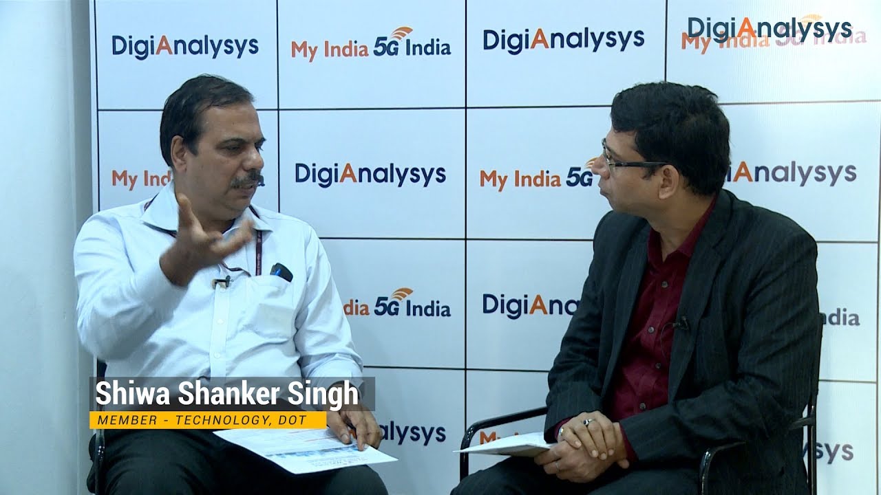 Role of Digital India & Make In India in 5G by Shiwa Shanker Singh, Member - Technology, DoT