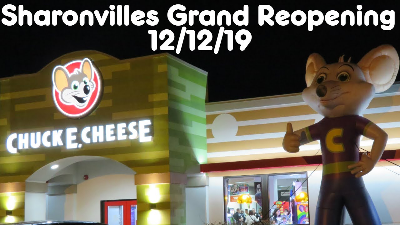 Chuck E. Cheese - Sharonville's Grand Reopening & Store Tour 12/12/19