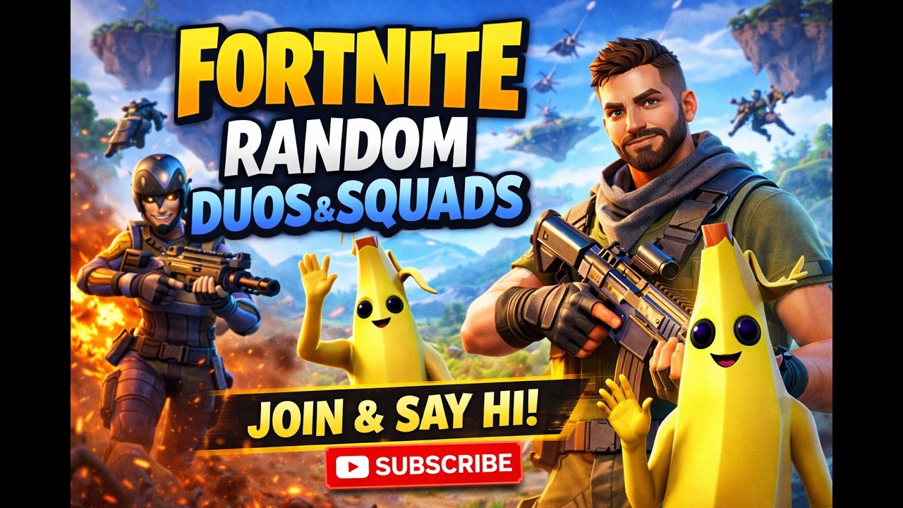 Fortnite Ranked | Solo, Duos & Squads | Playing With Strangers (LIVE)