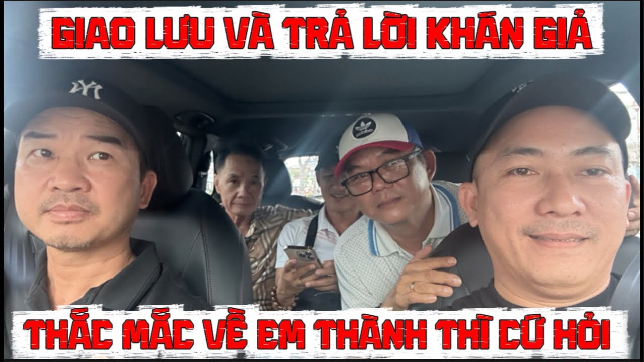 Giao lưu v&agrave; trả lời kh&aacute;n giả thắc mắc về em Th&agrave;nh th&igrave; cứ hỏi #thanh0000