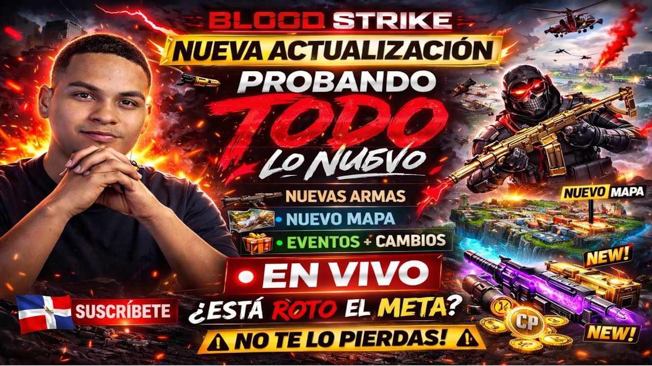 NUEVA ACTUALIZACIÓN de BLOOD STRIKE 🔥subiendo a leyenda en DIRECTO