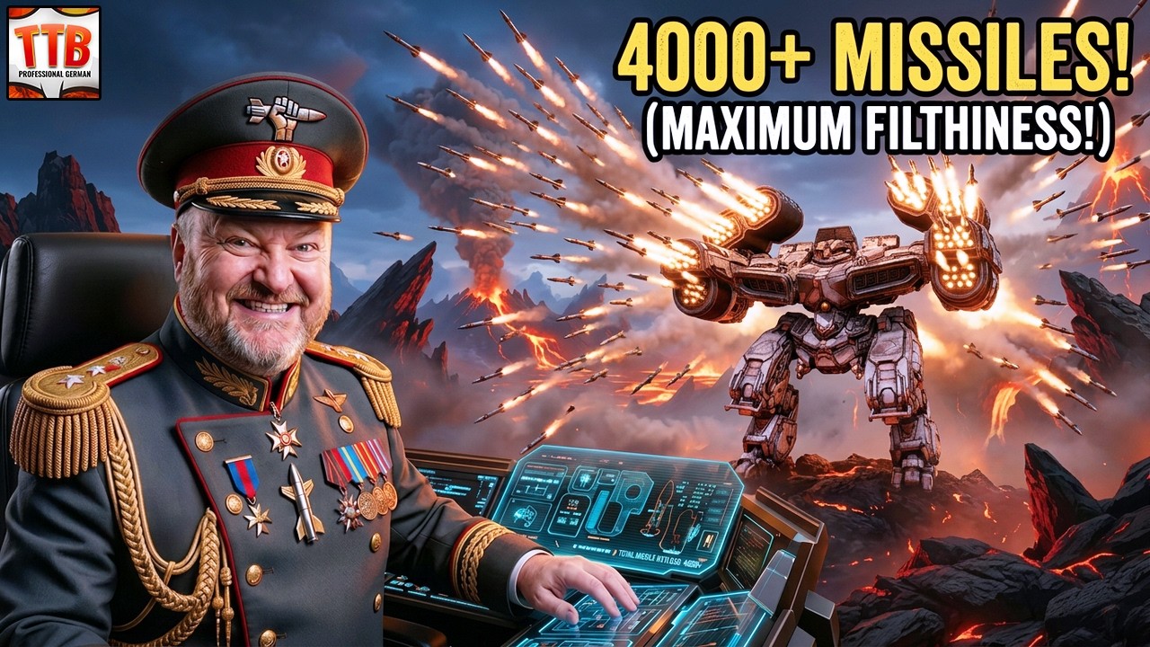 БОЛЕЕ 4000 РАКЕТ ДЛЯ МАКСИМАЛЬНОЙ ГРЯЗИ! - Mechwarrior Online