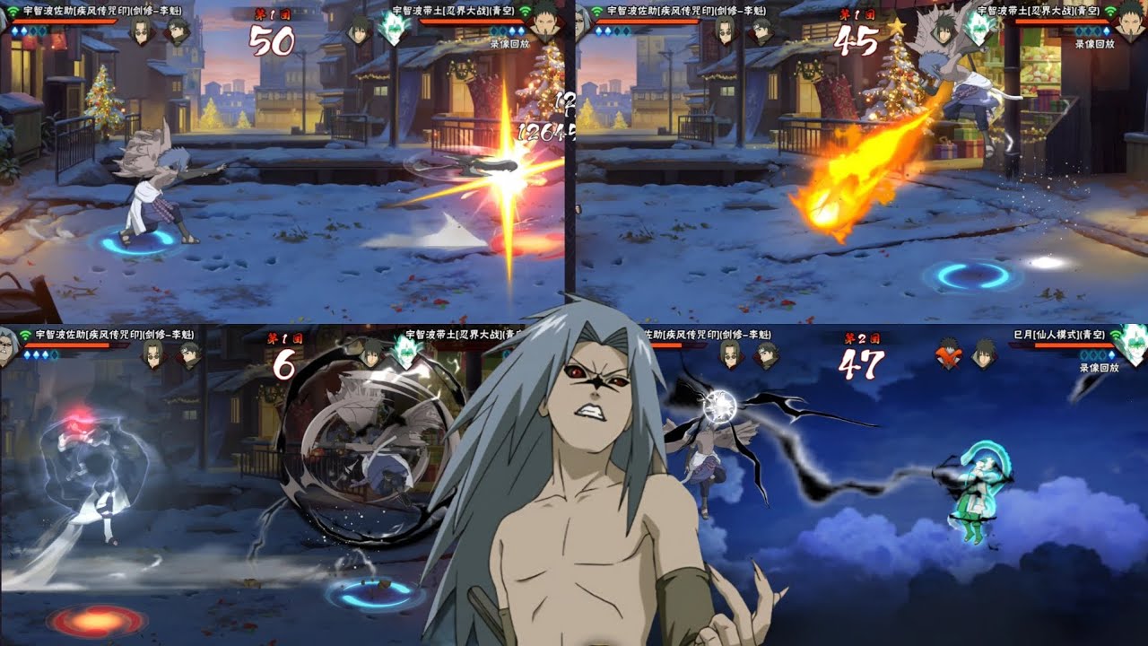 Sasuke Uchiha Curse Mark Ranked PvP Gameplay Naruto Mobile