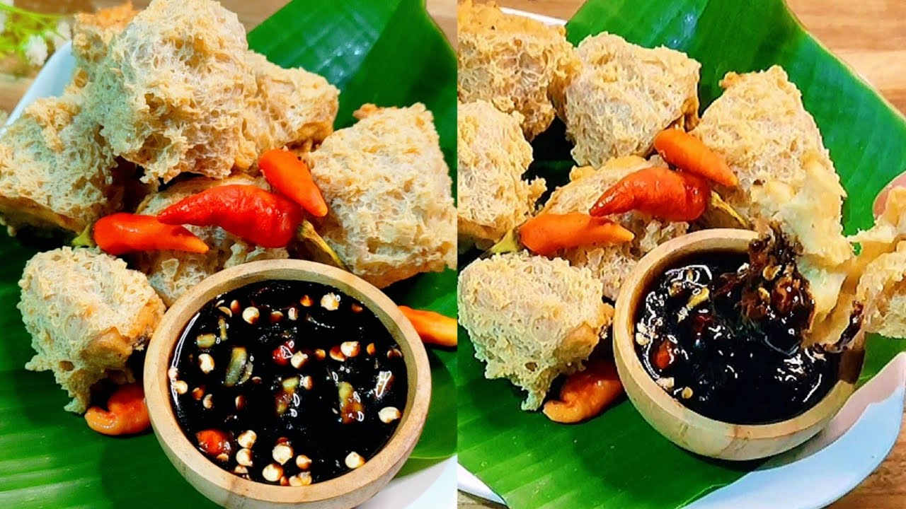 cemilan tahu kakinian, tahu walik isi ayam crispy diluar empuk didalam