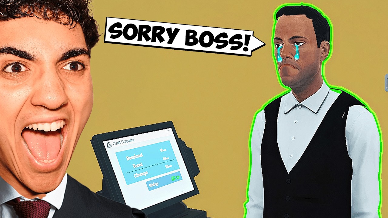 I Got My FIRST EMPLOYEE... (Supermarket Simulator Part 3)