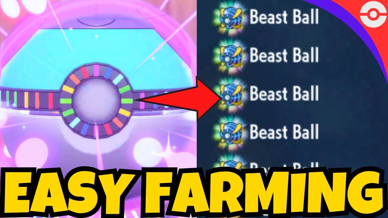 БЕЗУМНЫЙ ЭКСПЛОЙТ Beast Balls и Apriballs для покемонов Скарлет и Вайолет