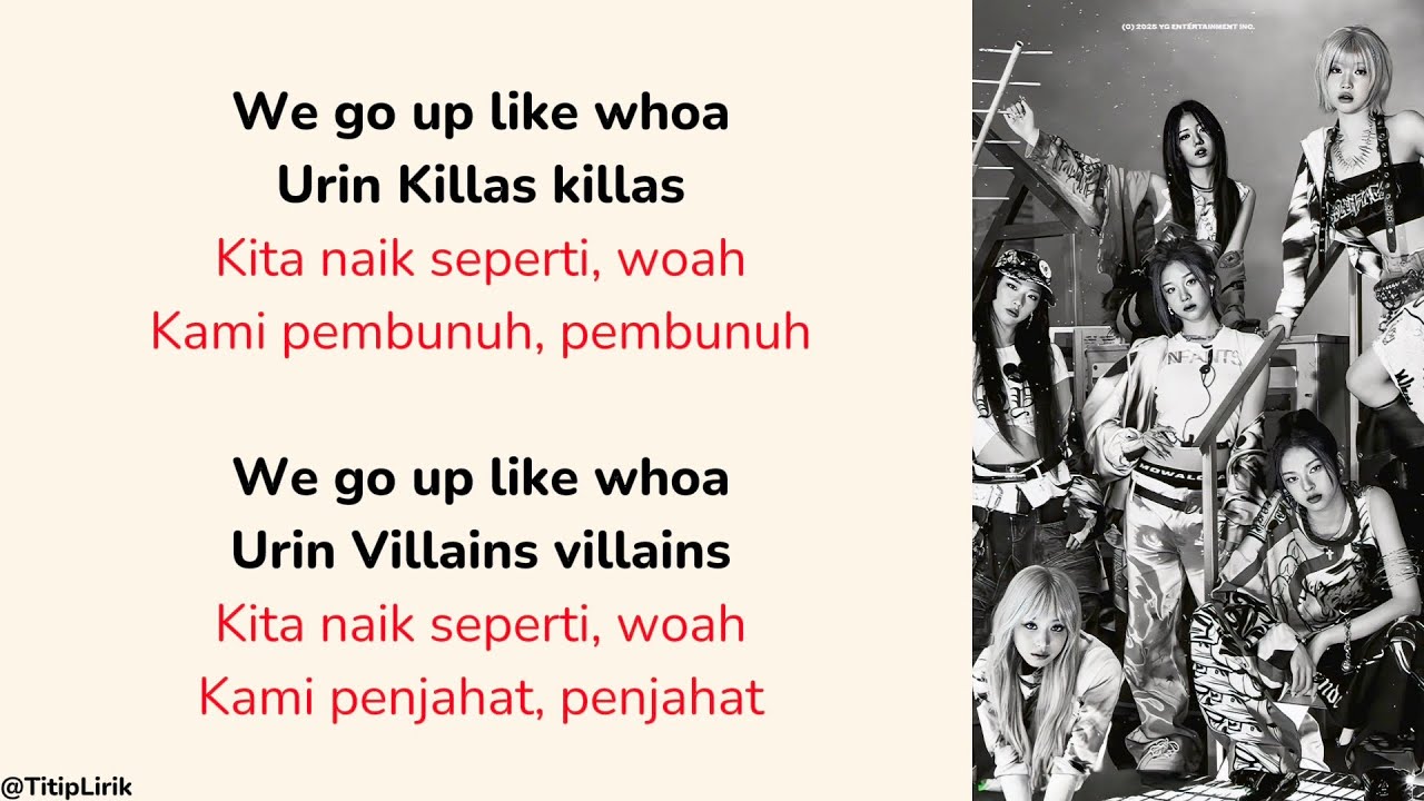 Lirik WE GO UP - BABYMONSTER dan Terjemahannya