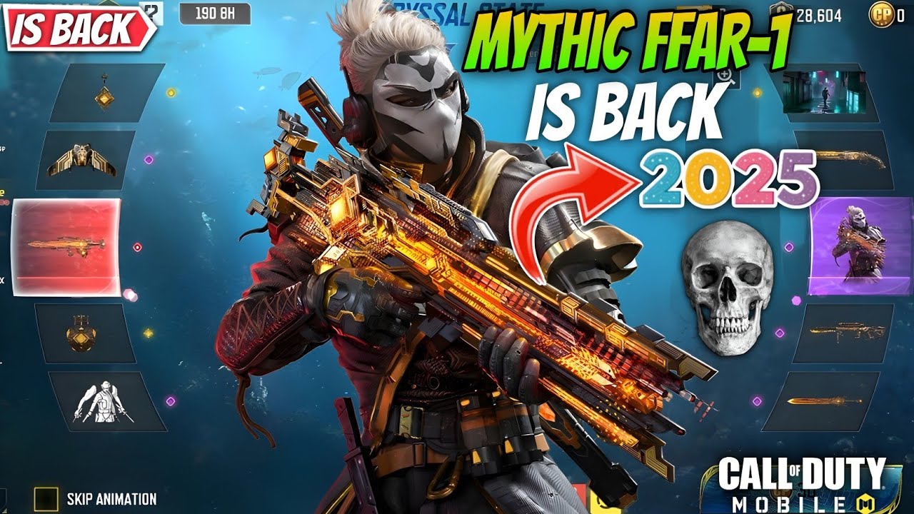 Mythic FFAR-1 Draw! is Back 2025 | Season 11 All New Returning & Upcoming Lucky Draws | CODM Leaks
