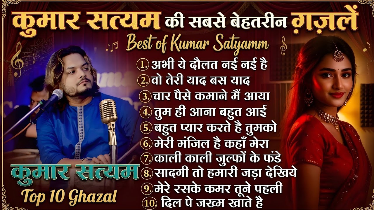 दर्द भरी ग़ज़ल #शेरो शायरी के साथ कुमार सत्यम Top 10 Ghazal kumar satyam kishanganj sathapna divas 