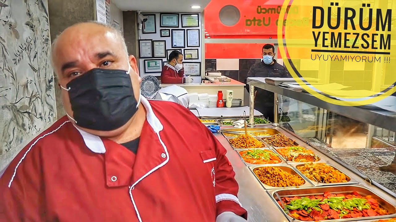 DÜRÜM YEMEDİĞİM GÜN YATAMIYORUM | DÜRÜMCÜ RECEP USTA | GAZİANTEP SOKAK LEZZETLERİ | Street Food