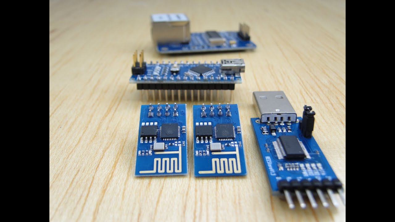 اردوينو والاتصال بالانترنت فقط 3 $ بواسطة  ESP2866 Wifi Module