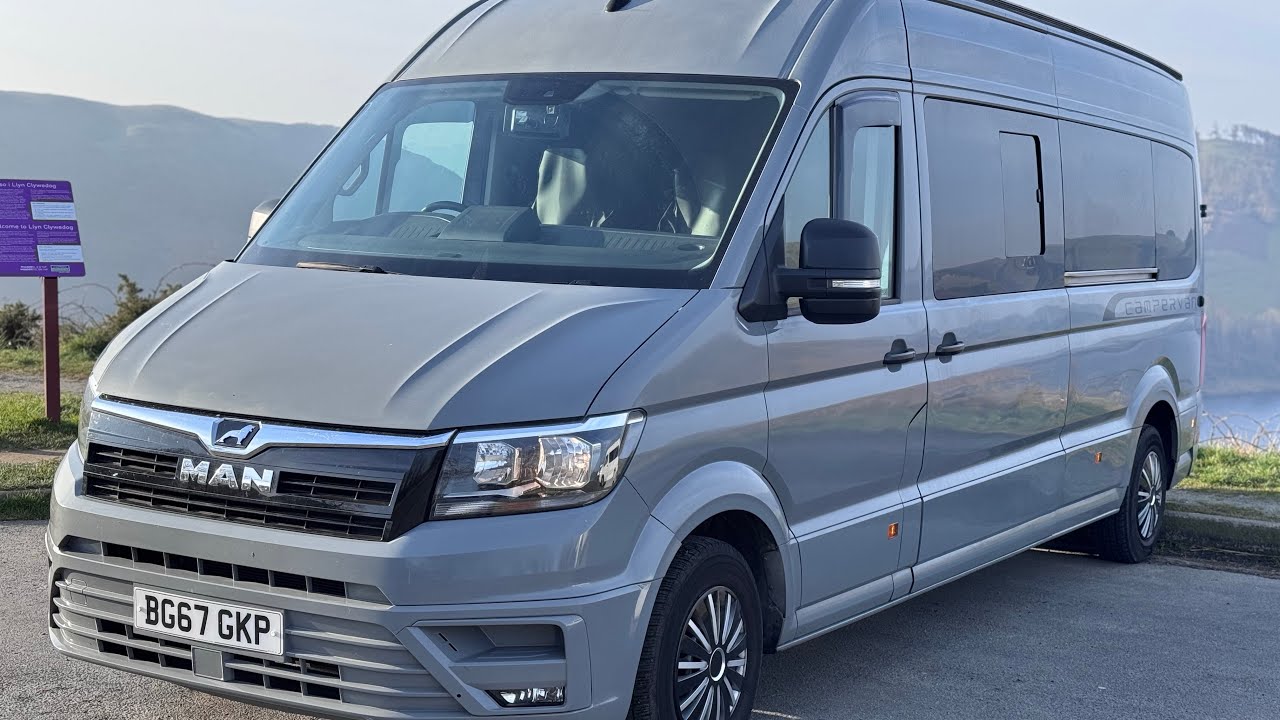 A walk around tour of our stunning MAN TGE LWB Campervan. VW Crafter Van. Automatic.