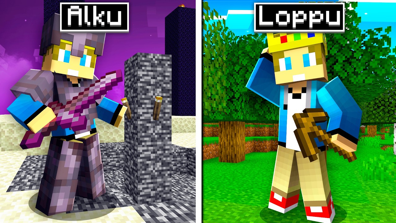 VOISIKO Minecraftin Läpäistä TAKAPERIN?