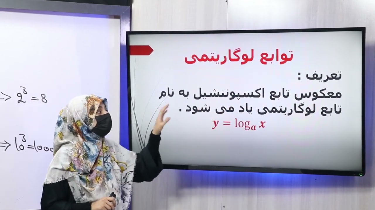 51 صنف یازدهم مضمون ریاضی لوگاریتم توابع و خواص تابع لوگاریتمی