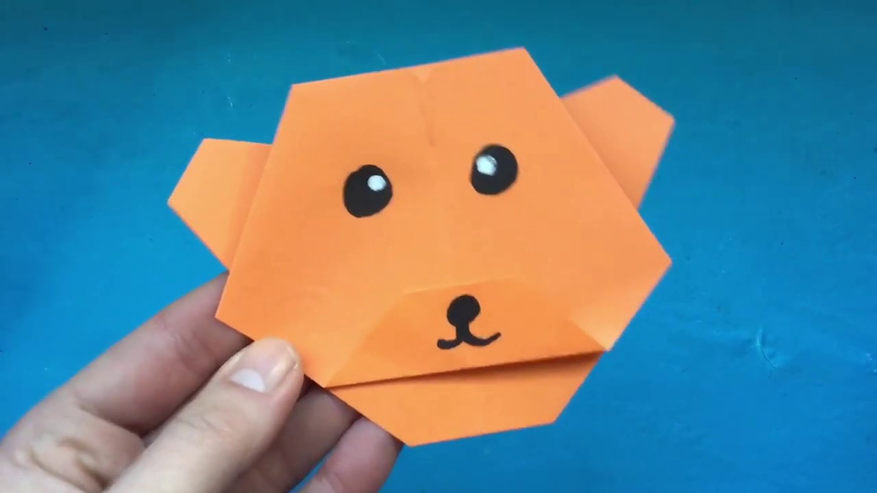 ★ #ORIGAMI FACILI: ORSO CARINO  ★ ORIGAMI FAI DA TE (IT) ★ LAVORETTI CON LA CARTA
